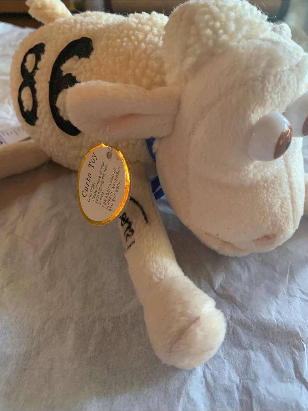 Serta Perfect Sleeper Sheep Plush Toy w/ Tags Stuffed Animal Sleep Sheep